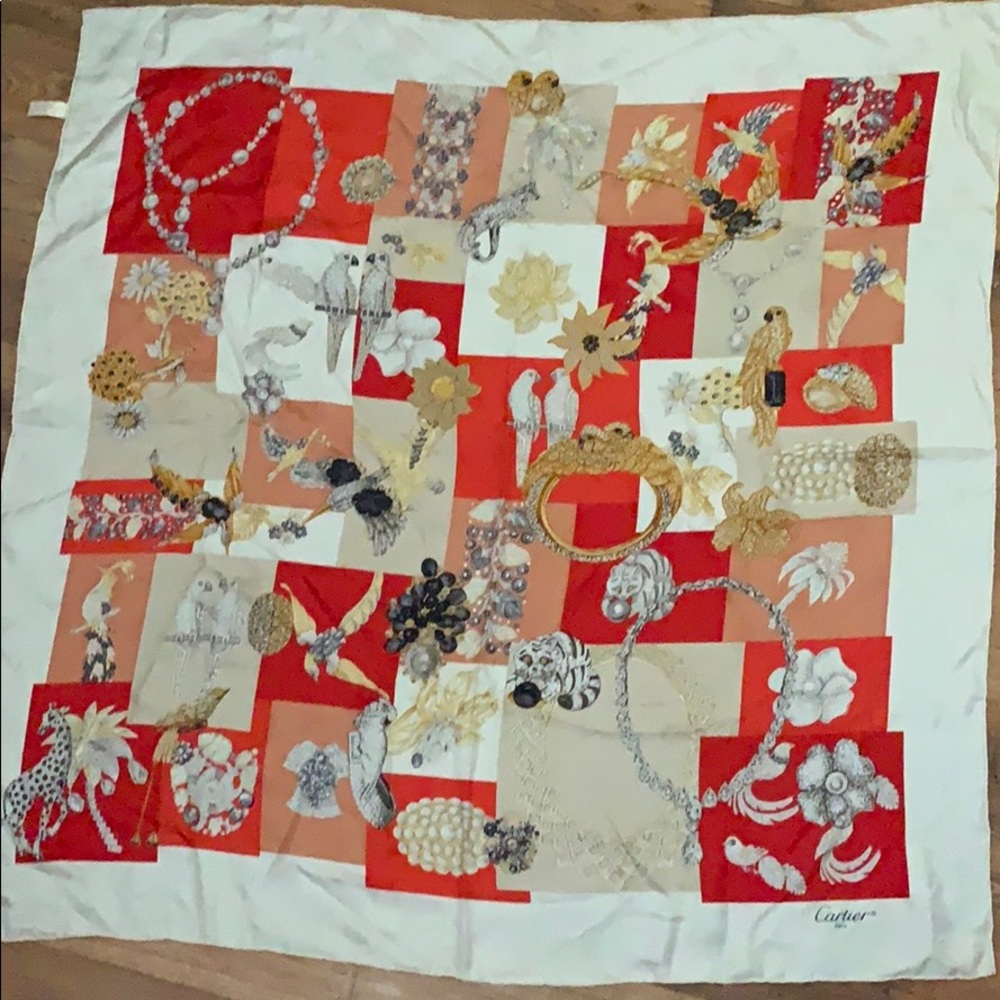 Cartier Paris Silk Scarf